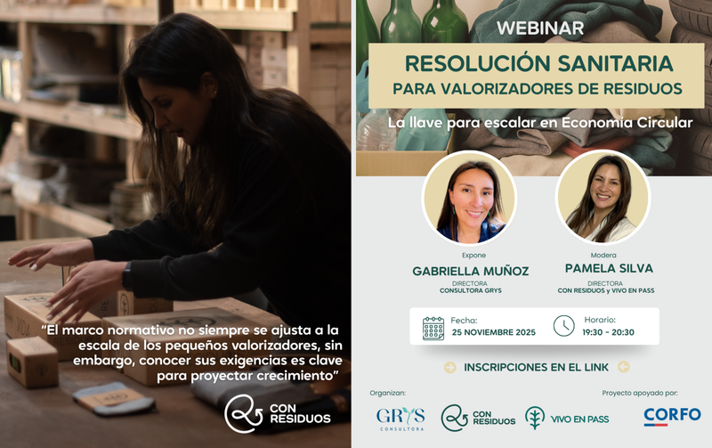 RESOLUCIÓN SANITARIA PARA VALORIZADORES DE RESIDUOS